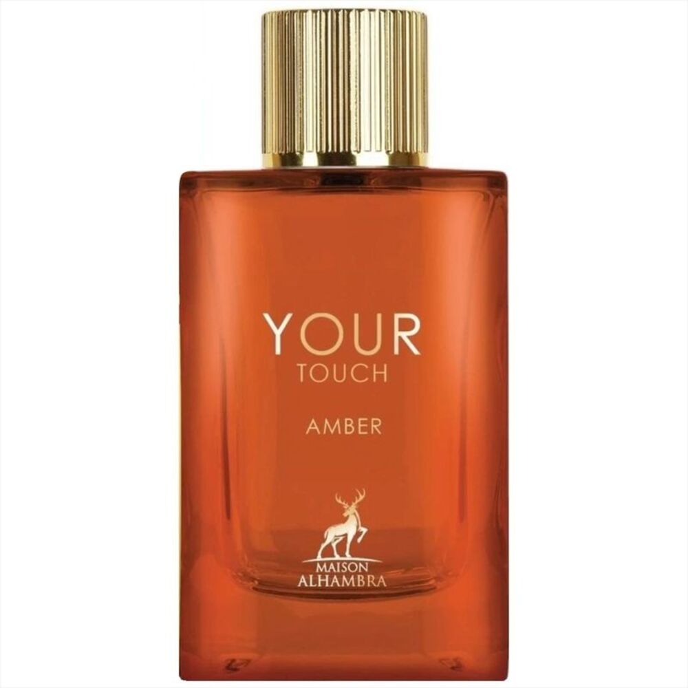 Maison Alhambra Your Touch Amber Eau de Parfum Spray for Men 3.4 oz/100 ml - New